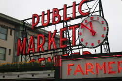 Pike Place Market Sign